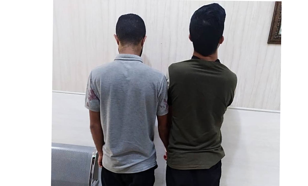 دستگیری پسر نوجوان مسلح در آبادان