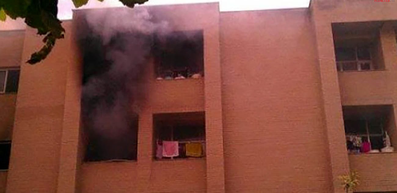آتش‌سوزی خوابگاه دخترانه دانشجویان علوم پزشکی