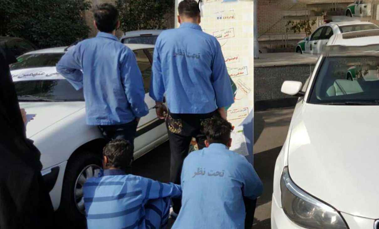 بازداشت 5 مرد خشن در خرم آباد
