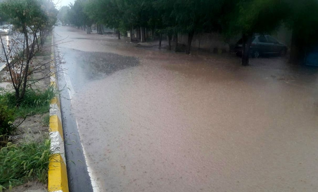 بارش شدید باران در هشترود