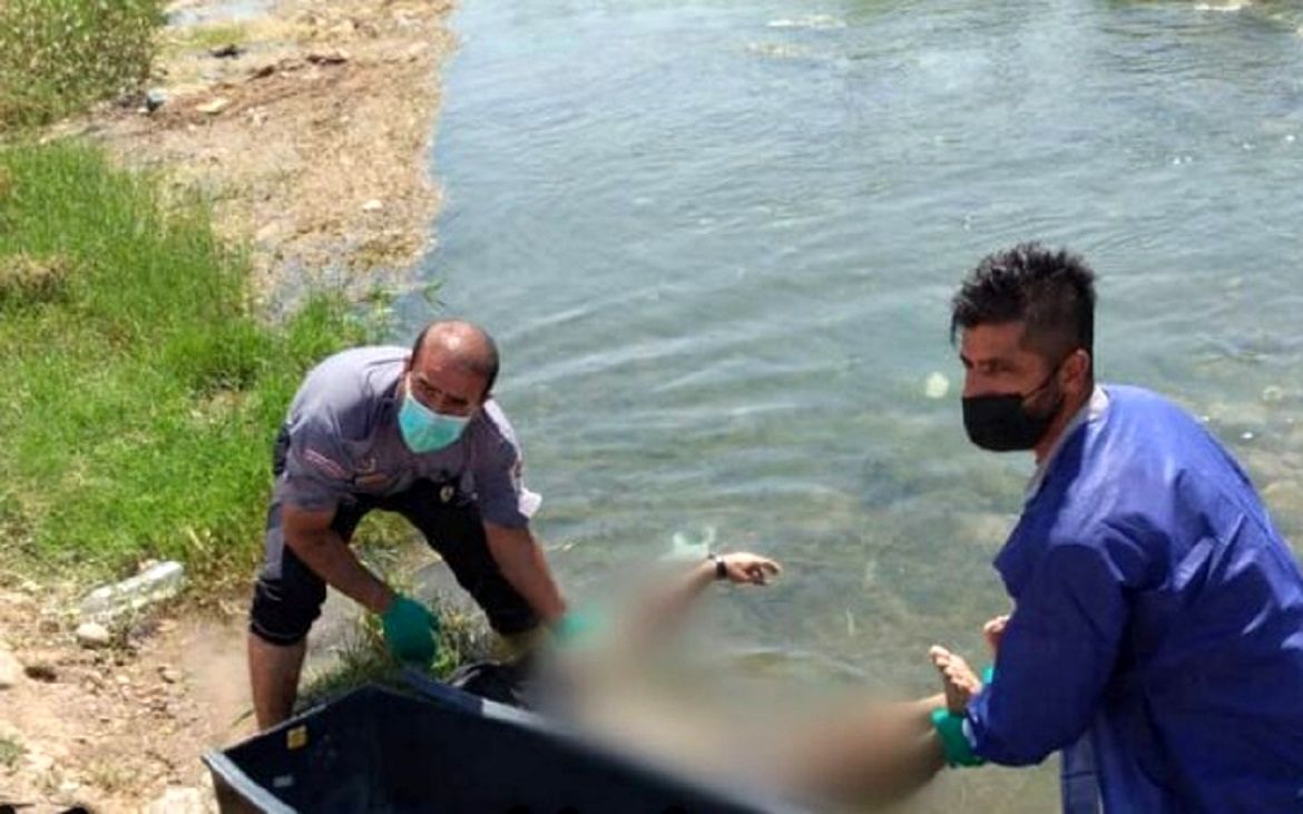 کشف جسد فرد مجهول الهویه در کانال آب