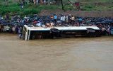 سقوط کامیون به داخل رودخانه در کنگو 50 کشته برجا گذاشت