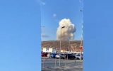 انفجار در کارخانه تولید موشک