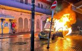 آتش زدن ماشین صهیونیست ها در رام الله