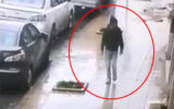 مرگ  پسر جوان در پیاده رو