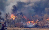 تخریب صدها خانه در آتش سوزی آمریکا