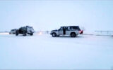 اقدام آفرود سواران برای نجات گرفتار شده ها در برف