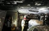 آتش سوزی در زرند ۲ نفر را راهی بیمارستان کرد