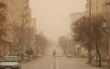 آلودگی هوا همچنان بر خوزستان حاکم است!