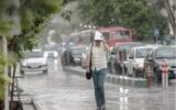 رعدوبرق و بارش‌های پراکنده در تهران