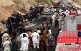 تصادف مرگبار در پاکستان ۳۹ کشته برجا گذاشت