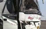 واژگونی اتوبوس در محور کردستان