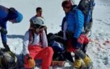 سقوط مرگبار کوهنورد در ارتفاعات کوهستان رُنج سپیدان