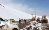 رهاسازی ۹۷ خودرو از برف و کولاک در شبانه‌روز گذشته