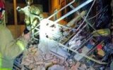 انفجار ساختمان دو طبقه در تهران