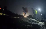 عملیات ویژه برای نجات 25 نفر از ارتفاعات قریس