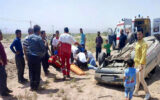 5 کشته و زخمی در واژگونی پژو در جاده فیروزکوه
