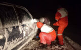 برف و کولاک 28 نفر را گرفتار کرد