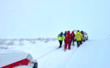 امدادرسانی به ۲۹۴ نفر در برف و کولاک خلخال و سرعین