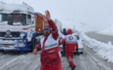 عملیات ویژه برای نجات 120 گرفتار در برف و کولاک