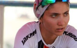 آریانا ولی‌نژاد دوچرخه سوار ایرانی در آتش سوخت