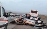 9 کشته در تصادف و آتش سوزی پژو پارس و هیوندا در جاده سمنان