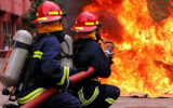 آتش سوزی هولناک به علت کولر دو تکه