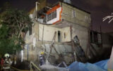 ریزش ساختمان مسکونی ۲ طبقه در مشهد
