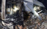 تخریب واحد مسکونی در خیابان دماوند تهران
