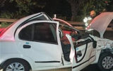 3 کشته و مصدوم در تصادف دو خودرو سواری