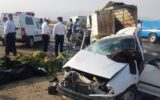 جان باختن 3 نفر در تصادف